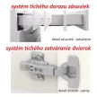 Felsőszekrény,G80, fehér magas fényű HG, LINE