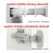 Tűzhely beépítő alsószekrény, fehér magas fényű HG, LINE