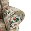 Füles fotel, szövet patchwork viorica 1, CHARLOT