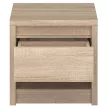 Éjjeliszekrény, DTD laminált, tölgy sonoma, NORTY