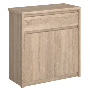 Komód, DTD laminált, tölgy sonoma, NORTY