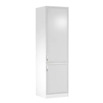   Hűtő beépítő konyhaszekrény D60ZL, jobbos, fehér/sosna Andersen, SICILIA