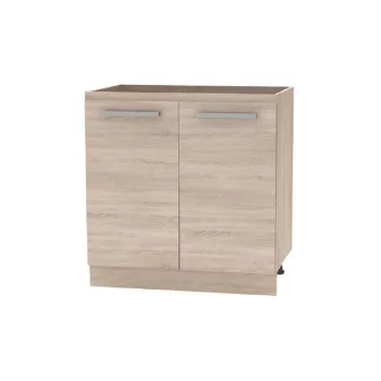   Alsószekrény 80  2 DV, tölgy sonoma, NOVA PLUS NOPL-060-0S