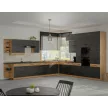 Alsó szekrény kihúzhatós kosárral, lancelot tölgy,, VEGA D30 CARGO BB