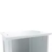 Magas szekrény, fehér, ATENE TYP 1