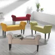 Lóca, Velvet szövet, szürke/fekete, BURDA