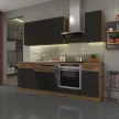 Felsőszekrény, tölgy lancelot/szürke matt, VEGA 60 GU-36 1F