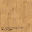 Előlap mosogatógéphez, szürke matt/tölgy lancelot, VEGA ZM 570x446