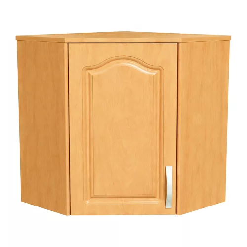 Sarok konyhaszekrény, felső, éger, balos, LORA MDF NEW KLASIK W60/60