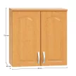 Konyhaszekrény, felső,  éger LORA MDF NEW KLASIK W60/735