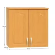 Konyha szekrény, felső, éger, LORA MDF NEW KLASIK W80/735
