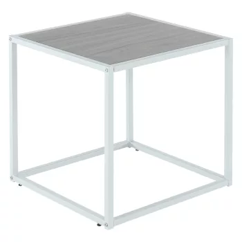 Konzolasztal , tölgy/fehér, JAKIM TIP 2 NEW