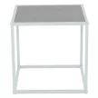 Konzolasztal , tölgy/fehér, JAKIM TIP 2 NEW