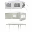 Kerti partisátor, fehér, 3x6 m, TEKNO TYP 2