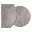 Két dohányzóasztal készlet, beton/fekete, IKLIN
