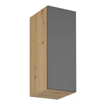   Felső szekrény, artisan tölgy/szürke matt, univerzális, LANGEN G30