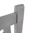 Fából készült kerti pad, szürke, 150 cm, FABLA