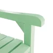 Fából készült kerti pad, neo mint, 124 cm, FABLA