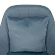Irodai szék, kék Velvet szövet/króm, KLIAN