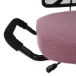 Ergonomikus zsámoly, rózsaszín/fekete, RUFUS