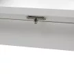 Összecsukható asztal falhoz, krétás táblával, fehér, ZALMAN