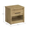 Éjjeliszekrény 1S, artisan tölgy, AIRON