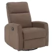 Relax forgószék fotel, szürkésbarna taupe, MEKENZI