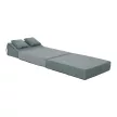 Összecsukható matrac/fotel, 2v1, mentol, PELOS