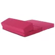 Összecsukható matrac/fotel, 2v1, rózsaszín magenta, VEDIS