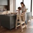Montessori összecsukható tanulótorony, természetes, URIAN