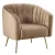 Design fotel, barna Velvet szövet/gold króm-arany, BAGY