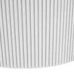 Dohányzóasztal, fehér márvány/MDF, átmérő 80 cm, MAHIR TYP 1