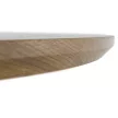 Dohányzóasztal, tölgy, átmérő 80 cm, MAHIR TYP 2