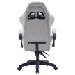 Irodai/gamer szék, szürke/kék, ZODIA