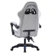 Irodai/gamer szék, szürke/kék, ZODIA