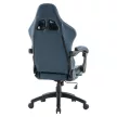 Irodai/gamer szék, kék, teherbírás 150 kg, SAMIE