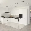 Ajtó mosogatógéphez, fehér/fehér, LULA ZM 570x446