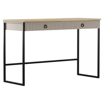   Fésülködőasztal, szürkésbarna Taupe/silverjack tölgy, DOMCA 2S