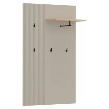   Akasztópanel 85, szürkésbarna Taupe/silverjack tölgy, DOMCA