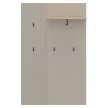 Akasztópanel 85, szürkésbarna Taupe/silverjack tölgy, DOMCA