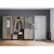 Akasztópanel 85, szürkésbarna Taupe/silverjack tölgy, DOMCA