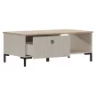 Dohányzóasztal, szürkésbarna Taupe/silverjack tölgy, DOMCA 1S