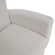 Relaxfotel, bézs Velvet szövet, BARET