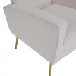 Relaxfotel, bézs Velvet szövet, BARET
