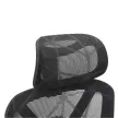 Irodai szék, sötétszürke/fekete, teherbírás 150 kg, VILMER