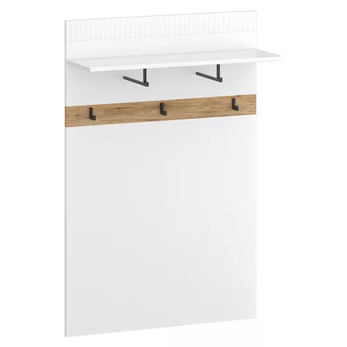 Fogas panel 80, fehér/evoke tölgy, VELIS