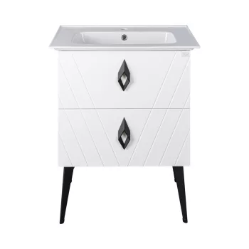   TMP KEOPS álló fürdőszobabútor - CeraStyle BLUE 70 - 42200 mosdóval - 70 x 47 cm
