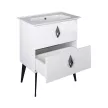 TMP KEOPS álló fürdőszobabútor - CeraStyle BLUE 70 - 42200 mosdóval - 70 x 47 cm