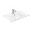 TMP VIVA 55 fali fürdőszobabútor - Sanovit ATRIA 9055 porcelán mosdóval - 55x45,5 cm
