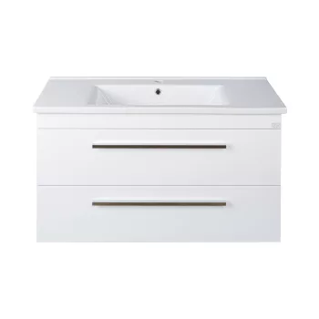   TMP VIVA 100 fali fürdőszobabútor - Sanovit ATRIA 9100 porcelán mosdóval - 101 x 46 cm